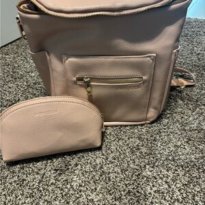 Fawn Design Blush Backpack and Pouch Set